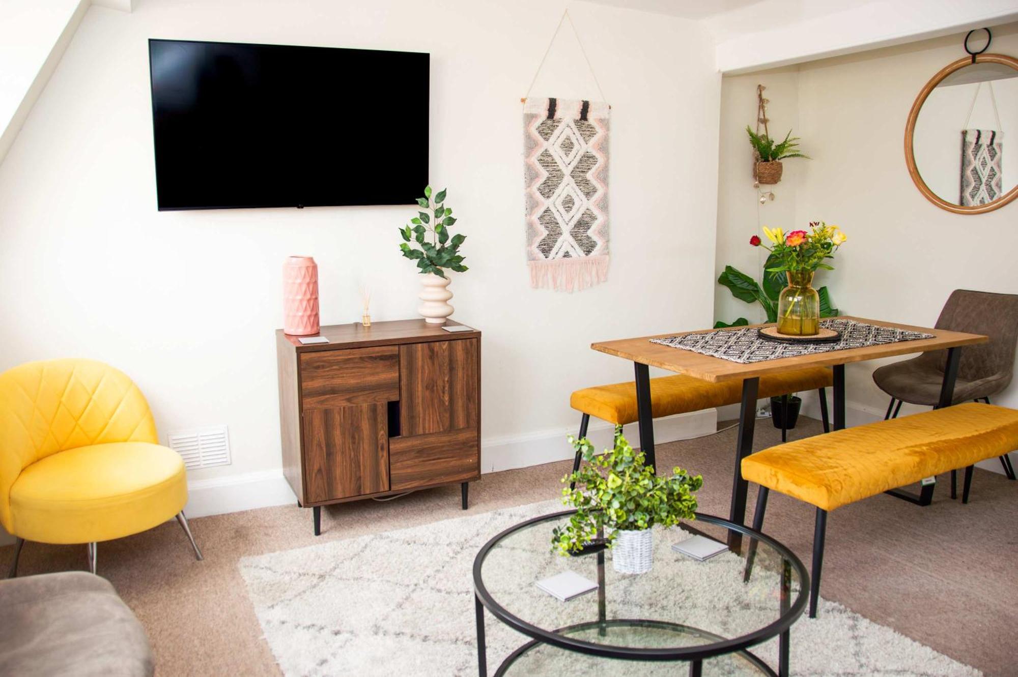 Beautiful Character 3 Bed City Centre Apartment Bath Buitenkant foto